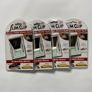 Slim Clip Double Sided Money Clip Bundle (4)